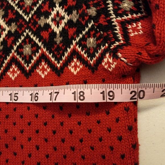 Nomadic Traders Red, Black and White Zip Cardigan - Picture 4 of 7